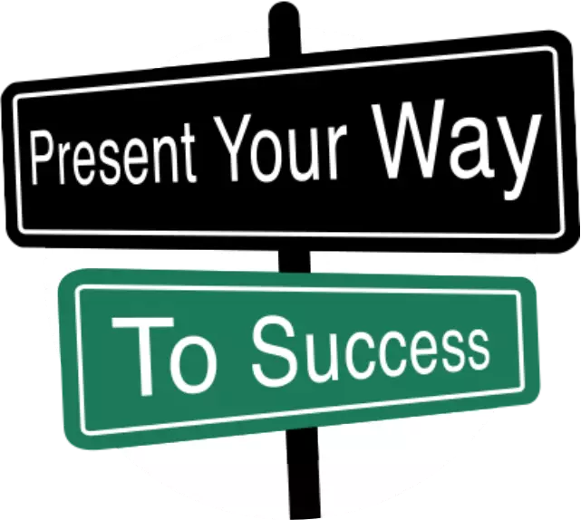 Present your way to success new version Logo